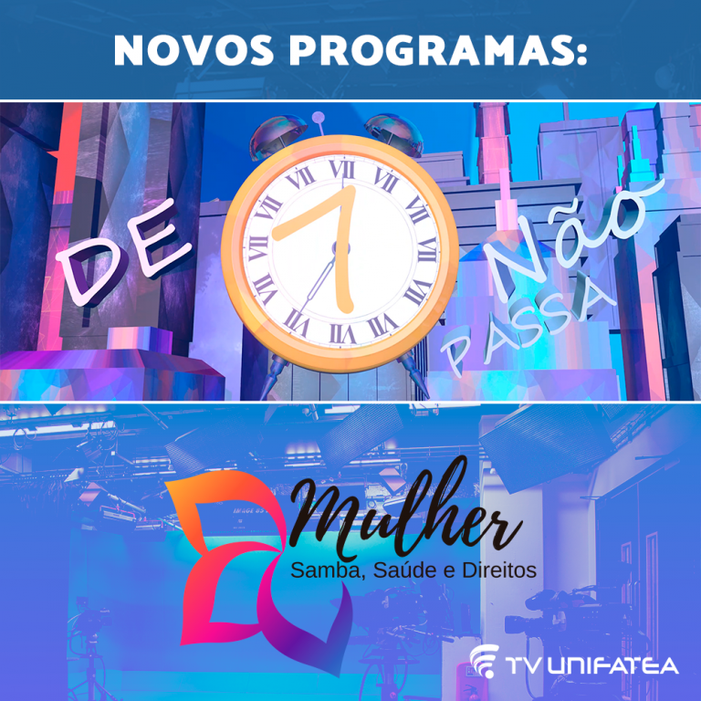 TV UNIFATEA lança dois novos programas neste mês