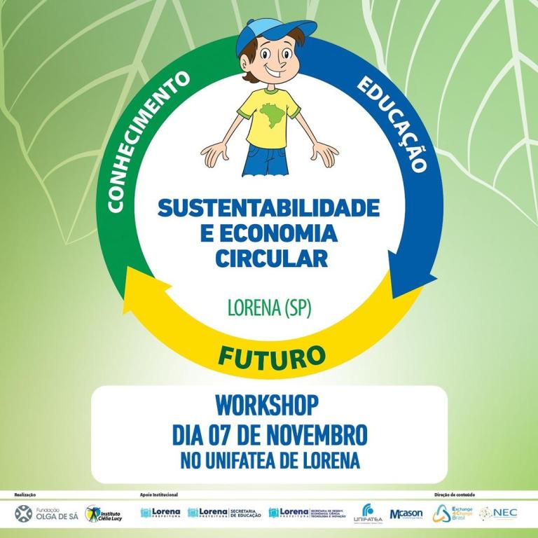 Lorena sedia 1º Workshop de Sustentabilidade e Economia Circular