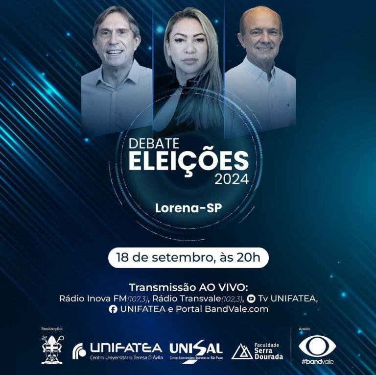 Candidatos de Lorena são os primeiros a participarem dos debates eleitorais no UNIFATEA